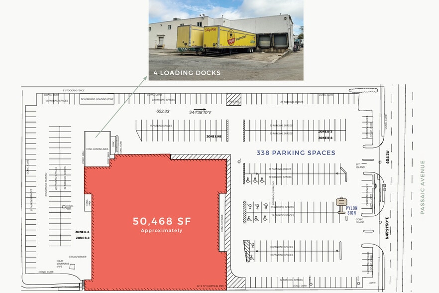540 Passaic Ave, West Caldwell, NJ for lease - Floor Plan - Image 3 of 3