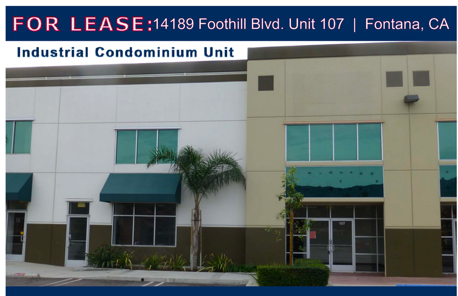 14189 Foothill Blvd, Fontana, CA for lease - Building Photo - Image 3 of 5