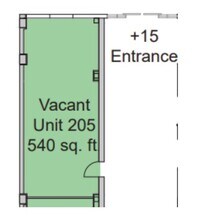 707 8 Av SW, Calgary, AB for lease Floor Plan- Image 1 of 1