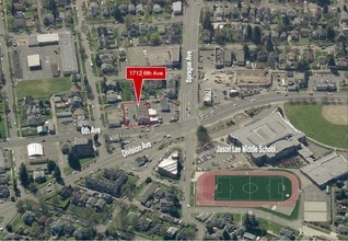 1712 6th Ave, Tacoma, WA - AERIAL map view