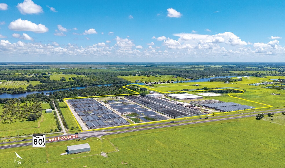 22341 Palm Beach Blvd, Alva, FL for sale - Aerial - Image 2 of 12