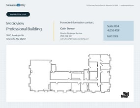 1900 Randolph Rd, Charlotte, NC for lease Site Plan- Image 2 of 2