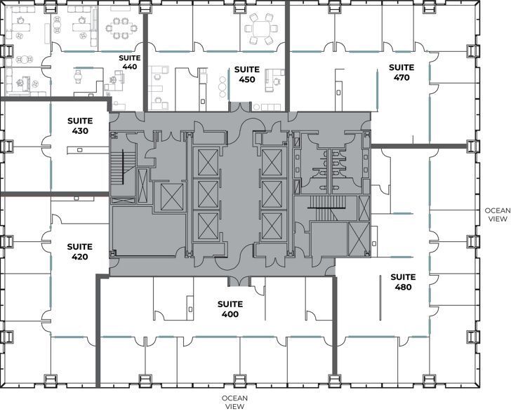 520 Newport Center Dr, Newport Beach, CA for lease Floor Plan- Image 1 of 1