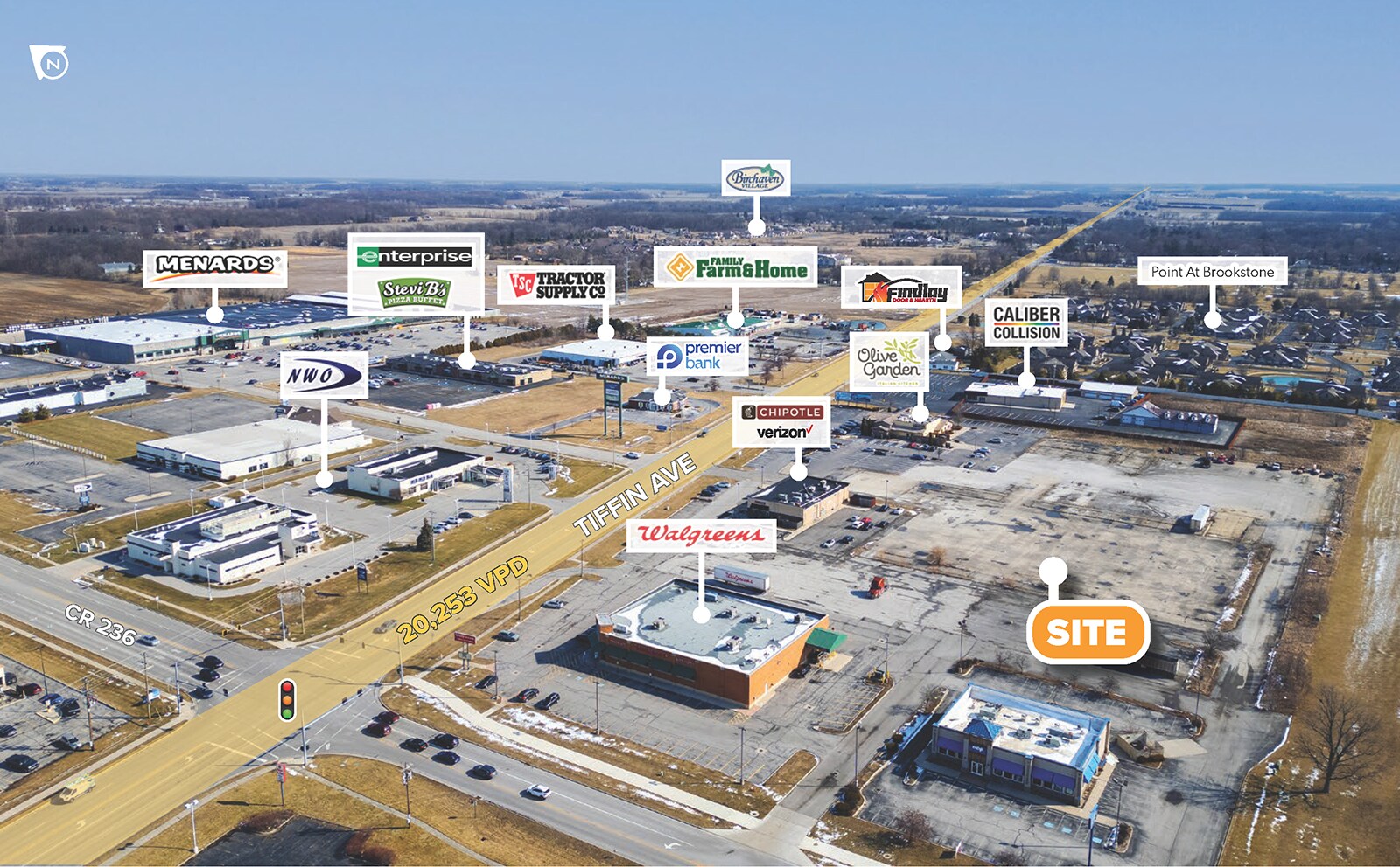 Tiffin Ave, Findlay, OH for lease Building Photo- Image 1 of 3