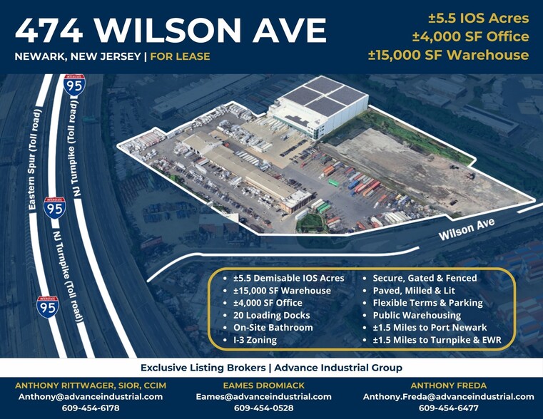 474 Wilson Ave, Newark, NJ for lease - Building Photo - Image 1 of 17