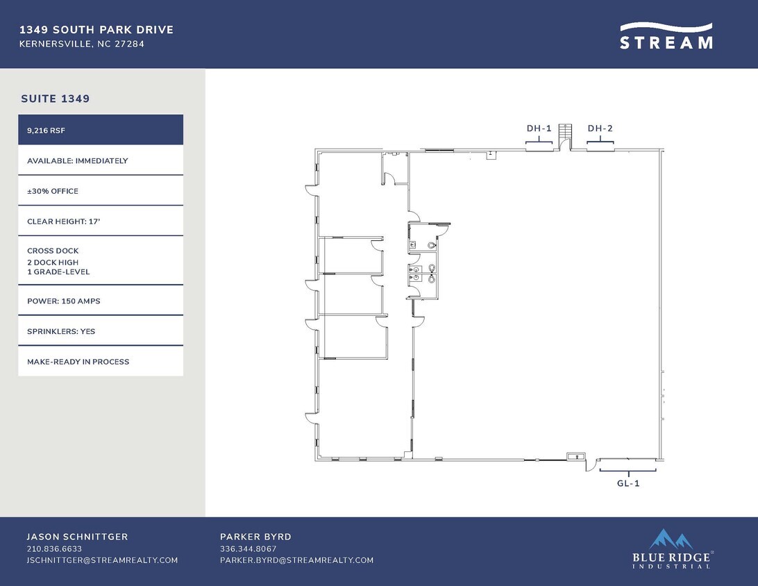 1349 S Park Dr, Kernersville, NC for lease Building Photo- Image 1 of 1