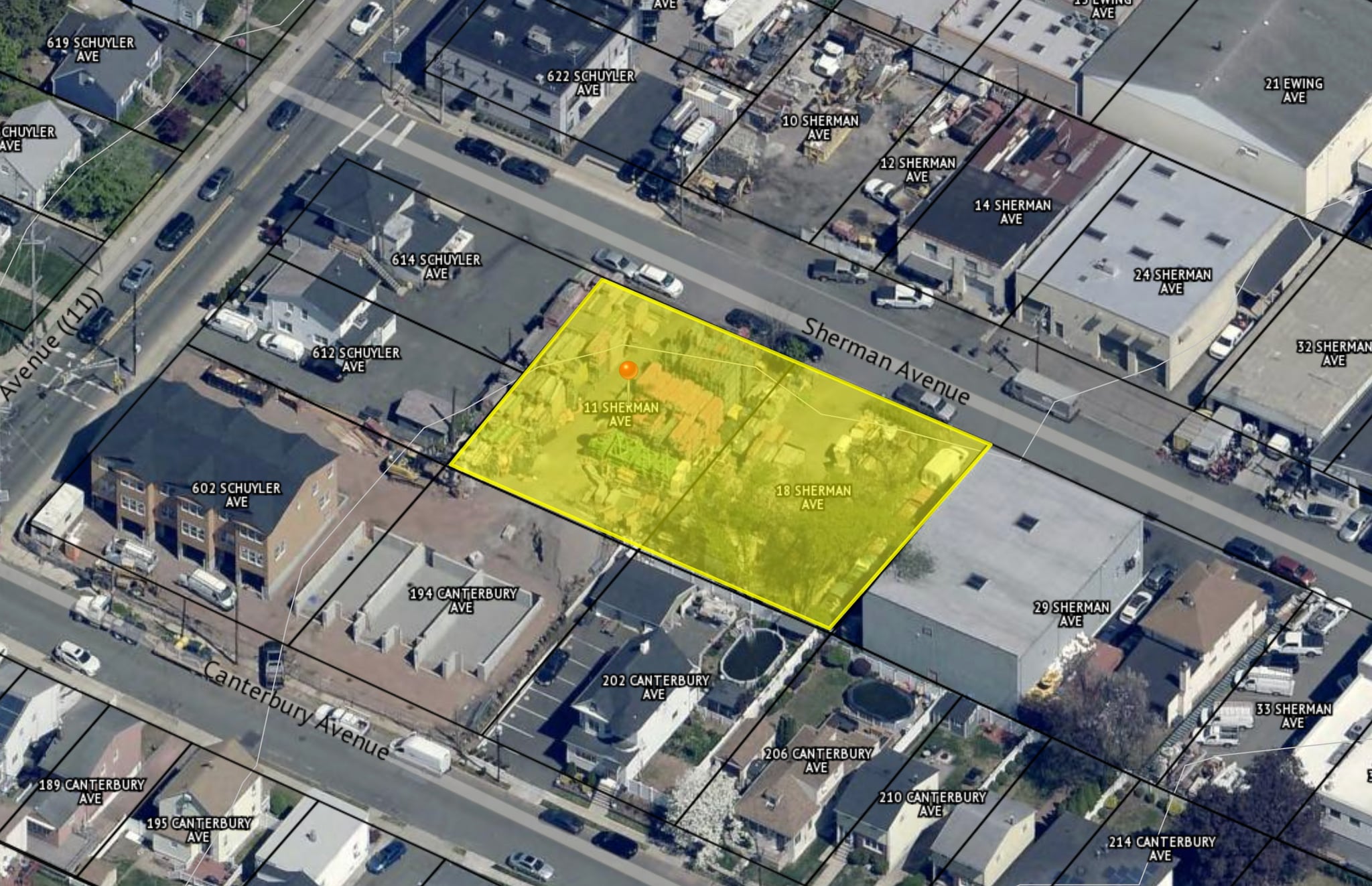 11-19 Sherman Ave, North Arlington, NJ for sale Aerial- Image 1 of 3