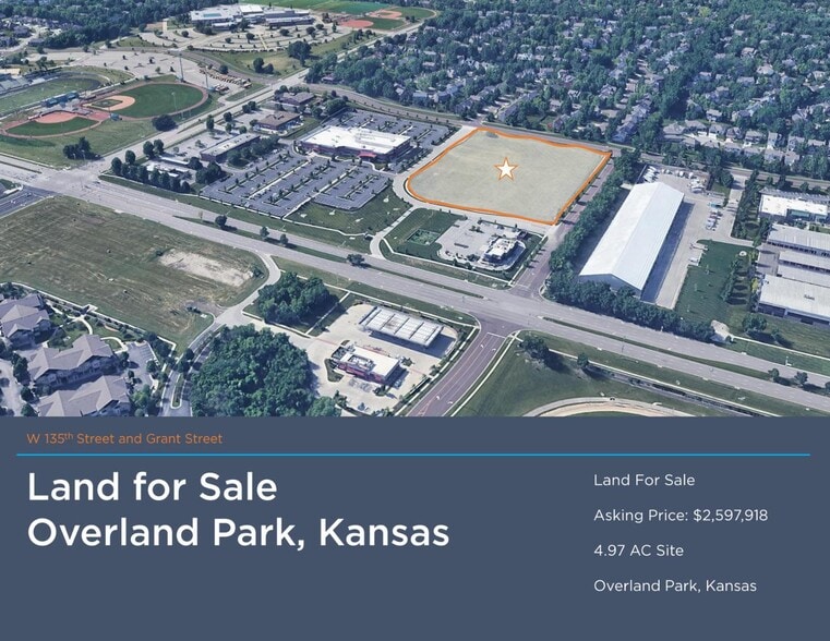 W 135th St NW, Overland Park, KS 66213 Land for Sale