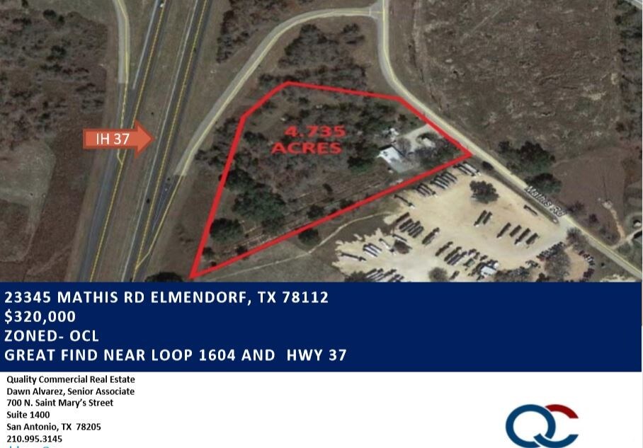 23345 Mathis Rd, Elmendorf, TX for sale Aerial- Image 1 of 1