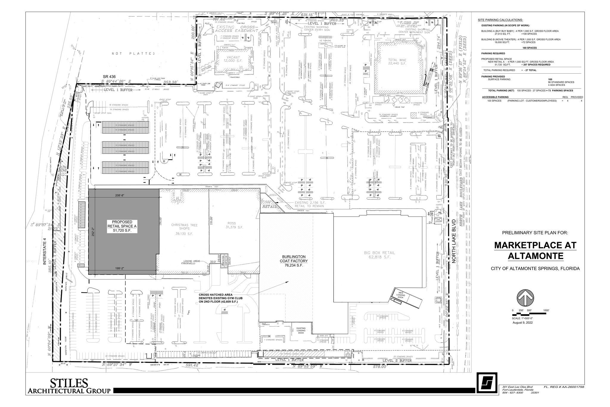 130 E Altamonte Dr, Altamonte Springs, FL for lease Site Plan- Image 1 of 1