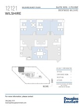 12121 Wilshire Blvd, Los Angeles, CA for lease Floor Plan- Image 1 of 1