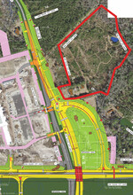 2822 Midway Rd, Bolivia, NC - aerial  map view