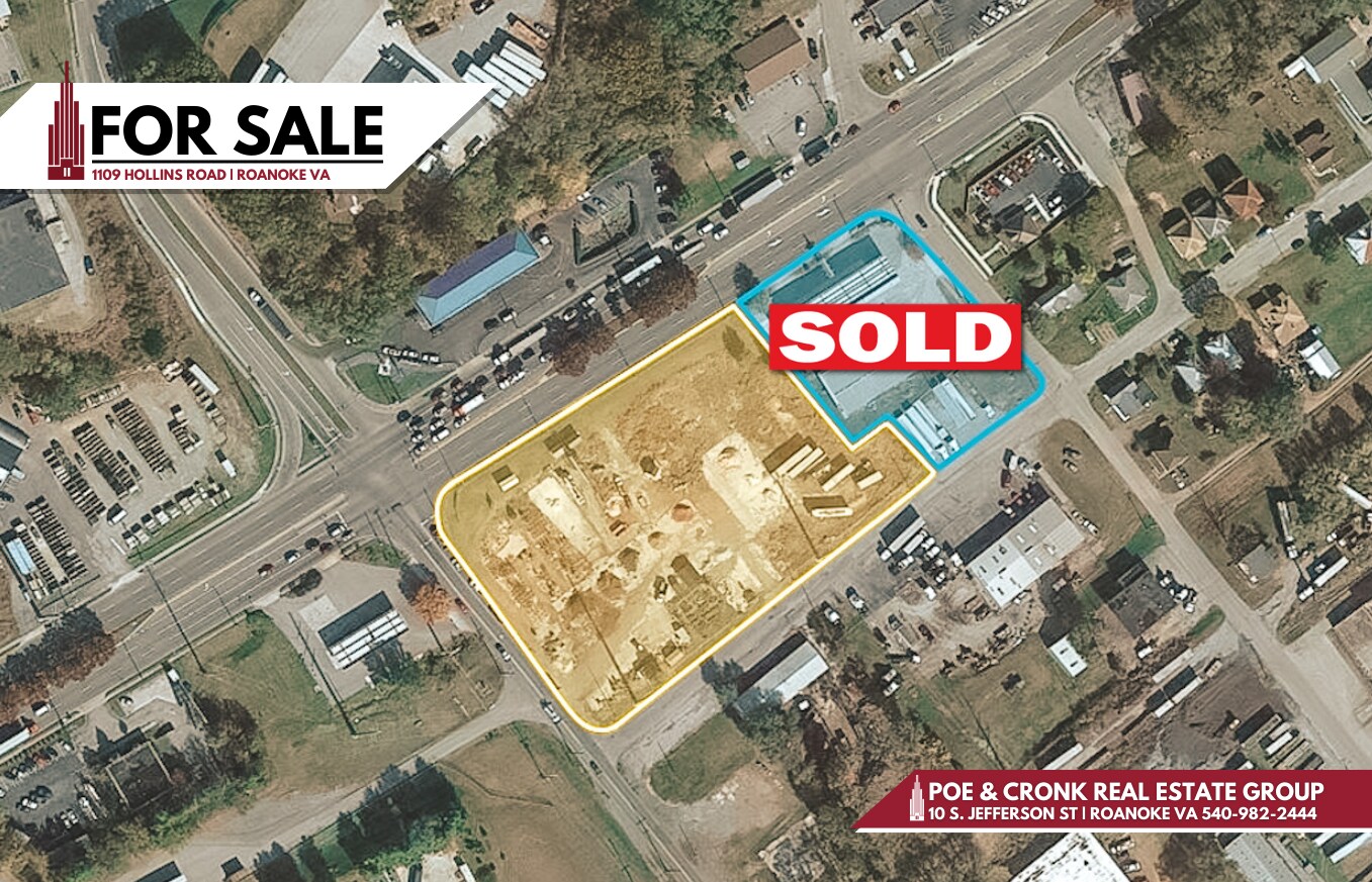 1109 Hollins Rd NE, Roanoke, VA for sale Building Photo- Image 1 of 11