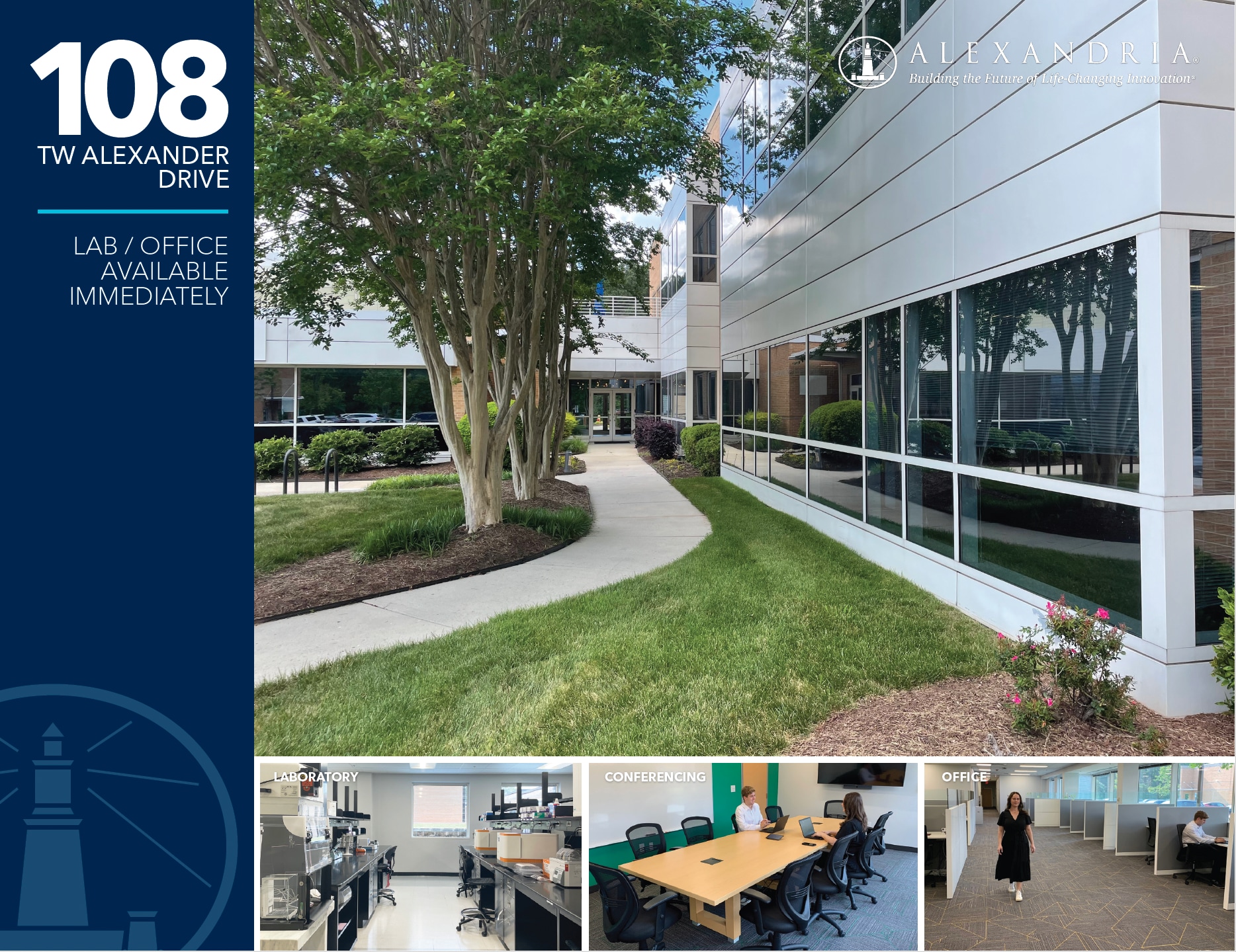 110 Tw Alexander Dr, Research Triangle Park, NC for lease Building Photo- Image 1 of 1