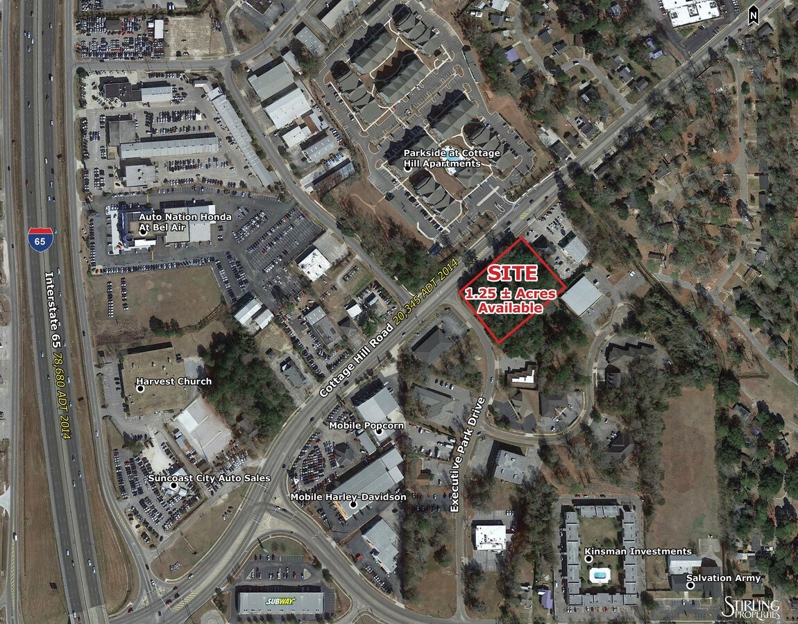 Cottage Hill Rd & Executive Park Dr, Mobile, AL 36606