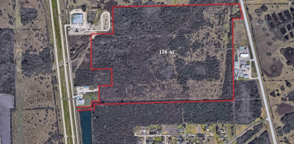 118 Acres, Angleton, TX for sale - Aerial - Image 1 of 3