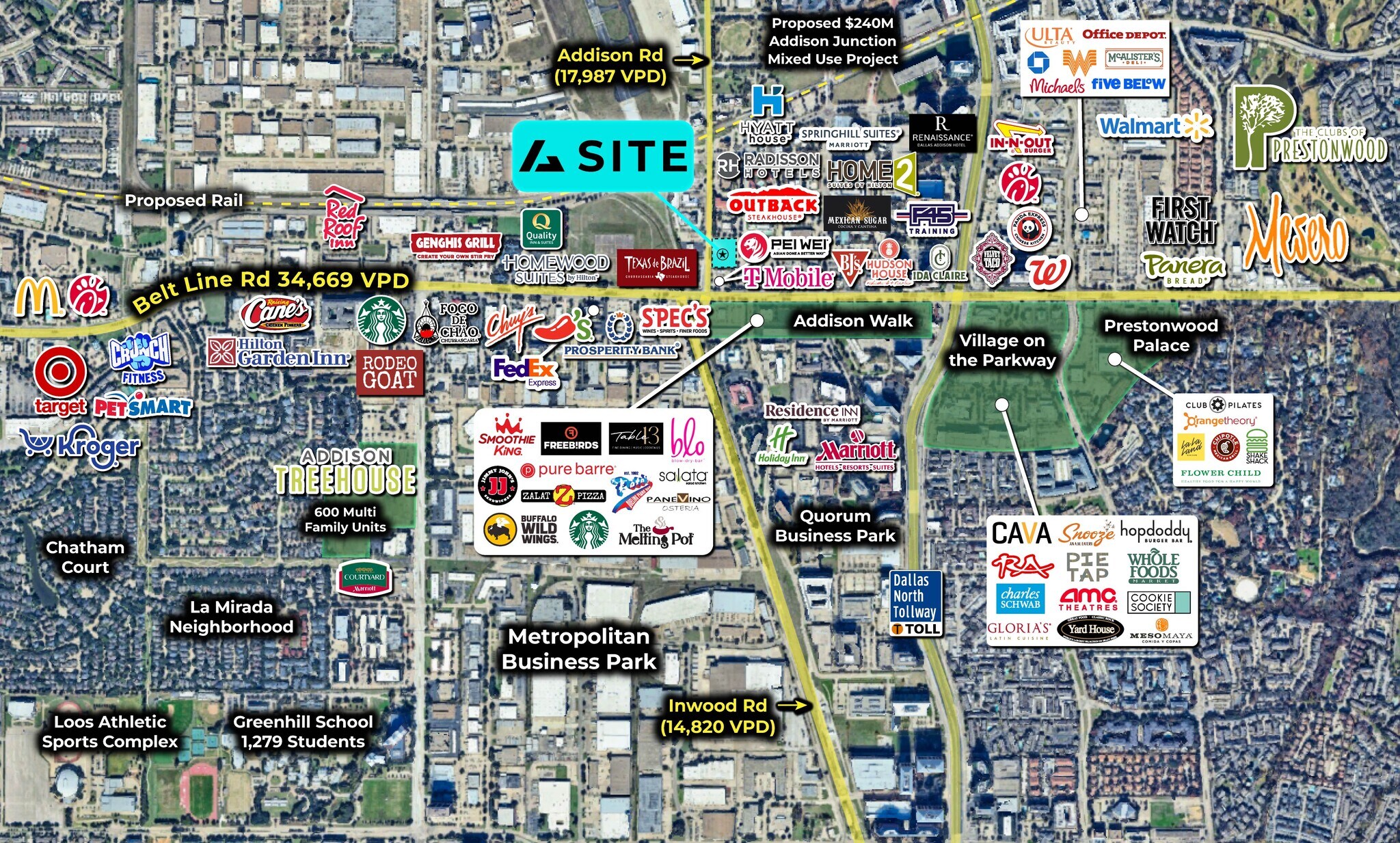 Addison & Belt Line Rd, Addison, TX for lease Primary Photo- Image 1 of 4