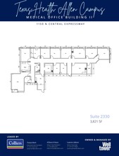 1105 N Central Expy, Allen, TX for lease Floor Plan- Image 1 of 2
