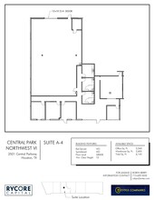 2501 Central Pky, Houston, TX for lease Floor Plan- Image 1 of 9