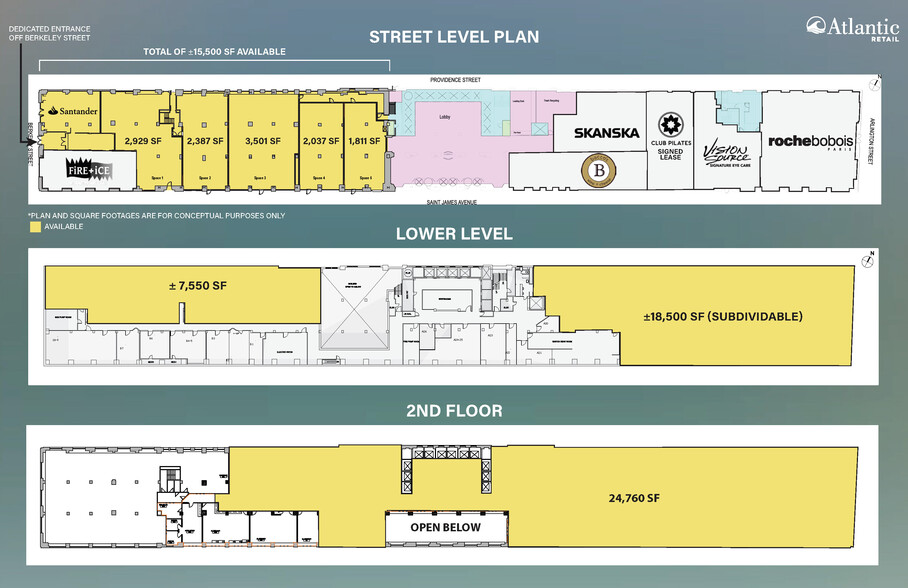 31 Saint James Ave, Boston, MA for lease - Site Plan - Image 2 of 6