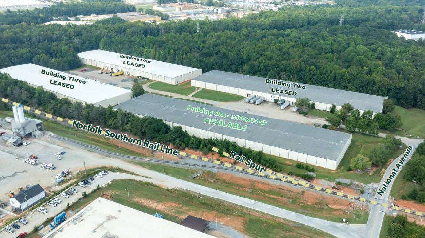 160 National Ave, Spartanburg, SC for lease Building Photo- Image 1 of 1