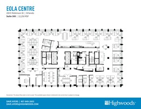 200 E Robinson St, Orlando, FL for lease Site Plan- Image 1 of 1