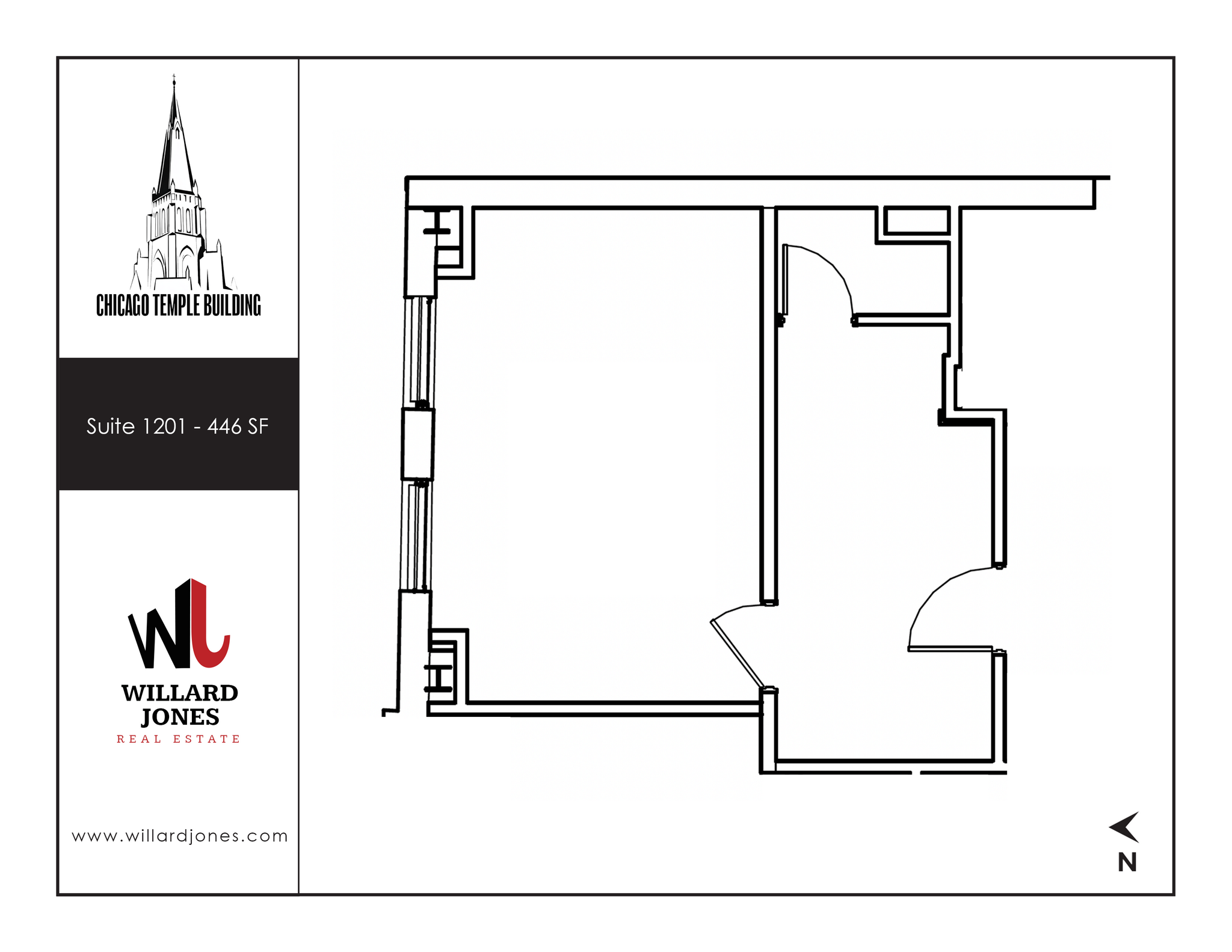 77 W Washington St, Chicago, IL for lease Floor Plan- Image 1 of 1