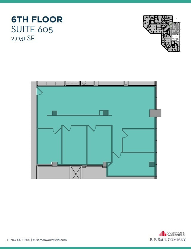 8201 Greensboro Dr, McLean, VA for lease Floor Plan- Image 1 of 1