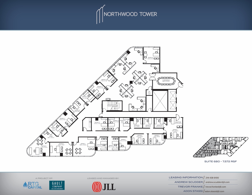 5757 Alpha Rd, Dallas, TX for lease Floor Plan- Image 1 of 1