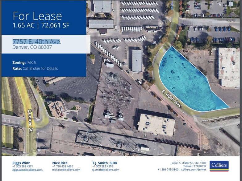 7757 E 40th Ave, Denver, CO for lease - Building Photo - Image 1 of 1