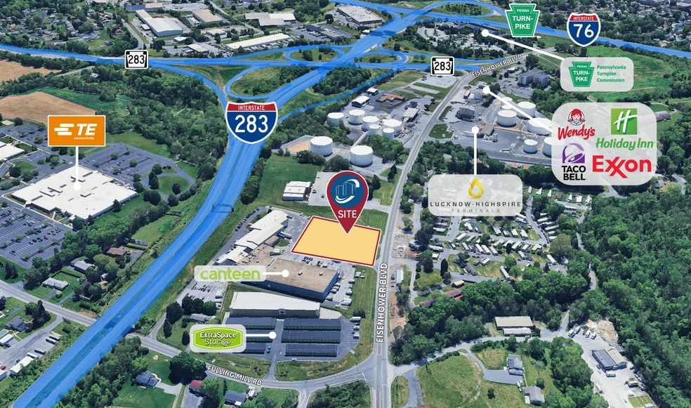 1144 S Eisenhower Blvd, Middletown, PA for sale - Aerial - Image 1 of 5