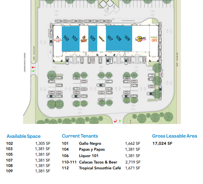 2101 N Cage Blvd, Pharr, TX for lease - Site Plan - Image 2 of 8