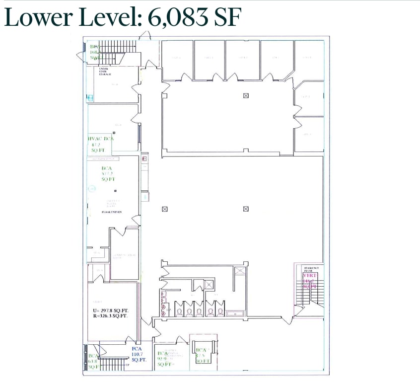 2540 Kensington Rd NW, Calgary, AB for lease Floor Plan- Image 1 of 1