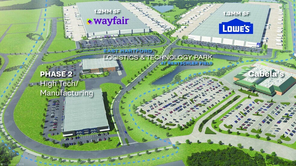 East Hartford Blvd N., East Hartford, CT 06118 Rentschler Field