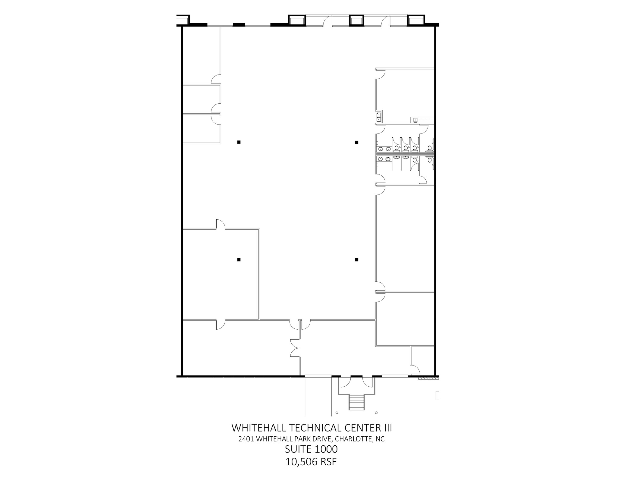 2401 Whitehall Park Dr, Charlotte, NC for lease Site Plan- Image 1 of 1