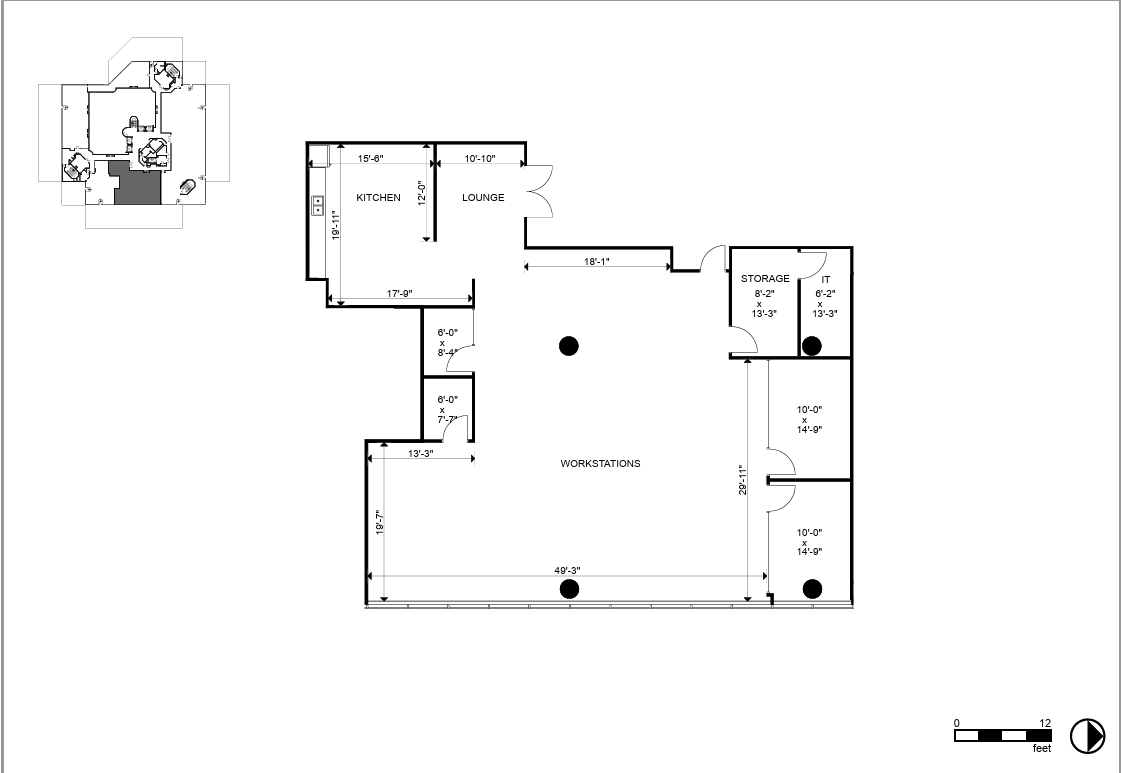 90 Sheppard Ave E, Toronto, ON for lease Floor Plan- Image 1 of 1