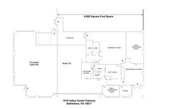 1525 Valley Center Pky, Bethlehem, PA for lease Interior Photo- Image 1 of 1