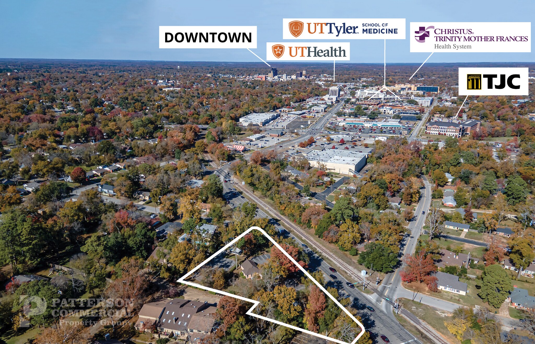 3 Property Package - S. Beckham Ave. portfolio of 3 properties for sale on LoopNet.com Aerial- Image 1 of 19