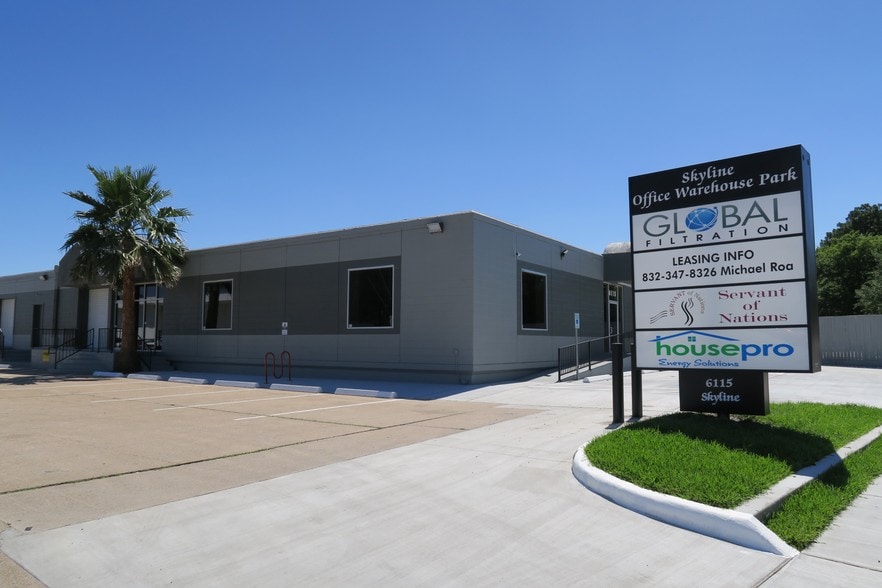 6115 Skyline Dr, Houston, TX for lease - Building Photo - Image 1 of 29