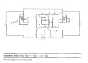 1640 Powers Ferry Rd SE #11, Marietta, GA for sale Floor Plan- Image 1 of 1