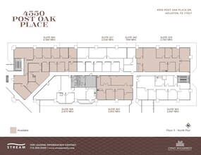 4550 Post Oak Place Dr, Houston, TX for lease Floor Plan- Image 1 of 1