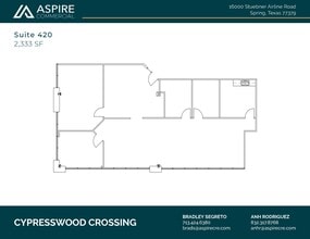 16000 Stuebner Airline Rd, Spring, TX for lease Floor Plan- Image 1 of 2