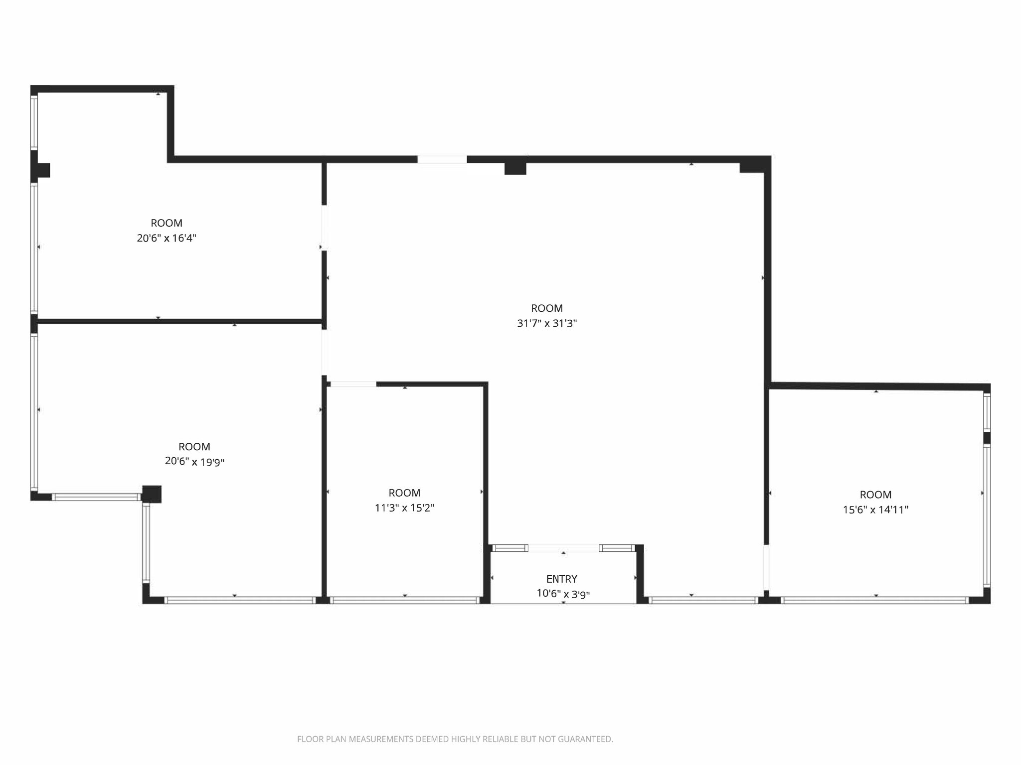 2461 W 208th St, Torrance, CA for lease Floor Plan- Image 1 of 2