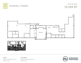 3600 Mansell Rd, Alpharetta, GA for lease Floor Plan- Image 1 of 1