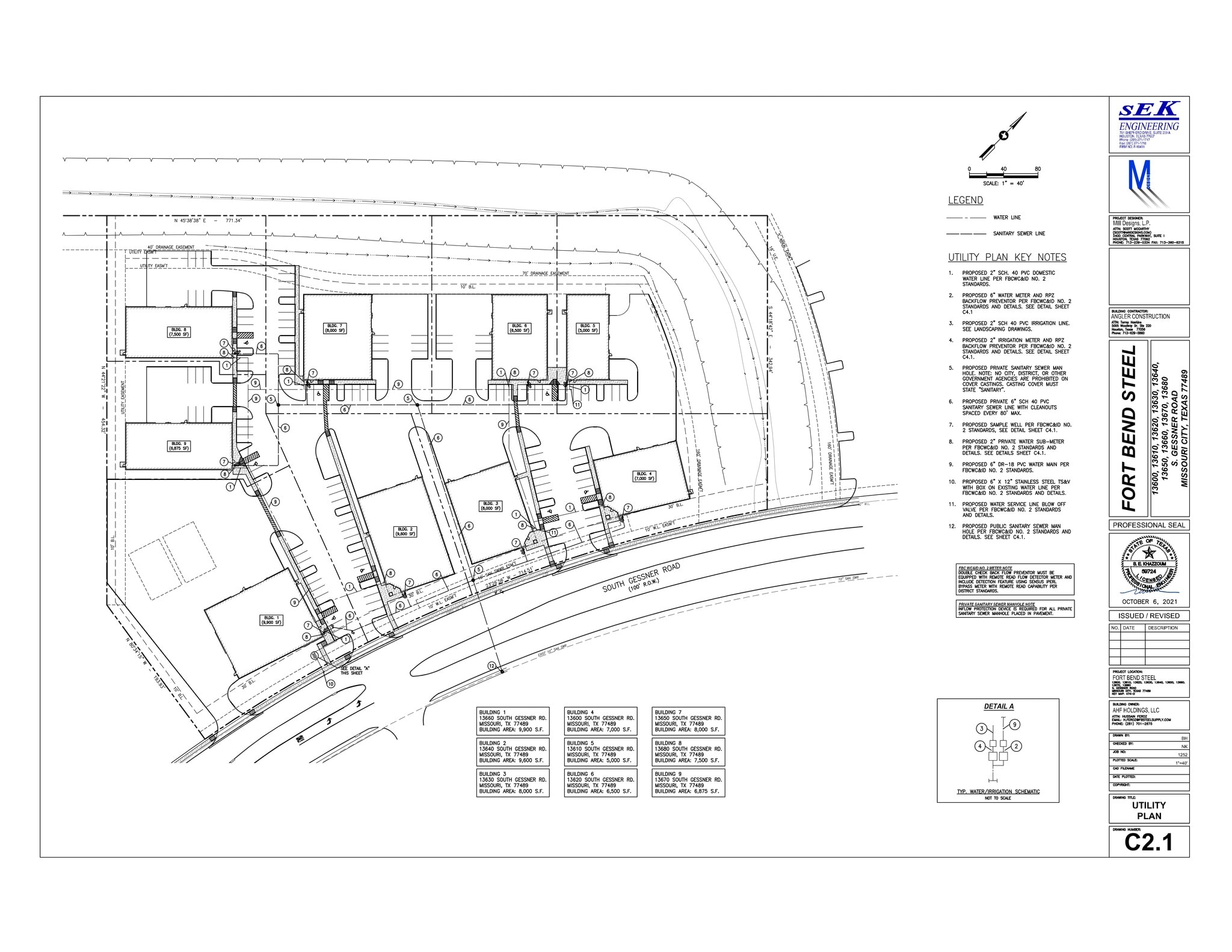 13620 S Gessner Rd, Missouri City, TX for lease Site Plan- Image 1 of 1