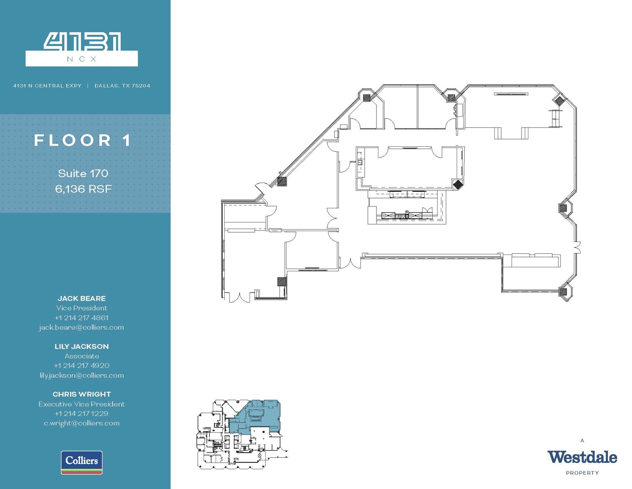4131 N Central Expy, Dallas, TX for lease Floor Plan- Image 1 of 1