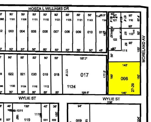 29 Moreland Ave SE, Atlanta, GA for lease - Plat Map - Image 2 of 2