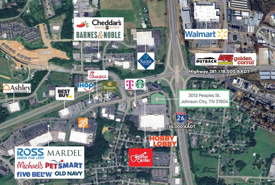 3013 Peoples St, Johnson City, TN for lease - Building Photo - Image 2 of 2