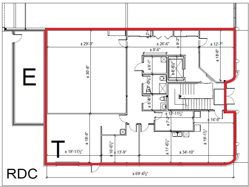 9305 St Du Parcours, Montréal, QC for lease Floor Plan- Image 1 of 1