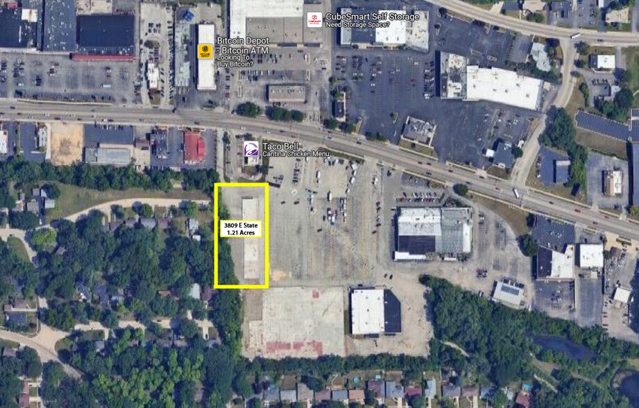 3809-3857 E State St, Rockford, IL for lease - Building Photo - Image 2 of 5